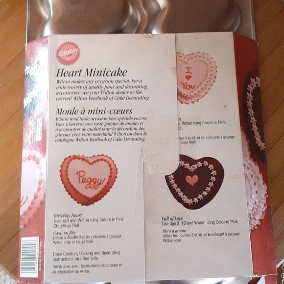👉*WILTON* MINI HEARTS PAN ❤ CUTE & ADORABLE CAKES & COOKIES - Picture 6 of 7